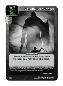 Goliath, Fear Bringer (L Deck) - Your Turn Games