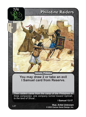 Philistine Raiders (L Deck) - Your Turn Games