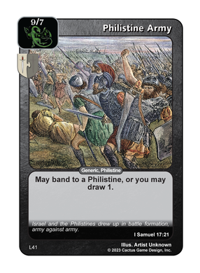 Philistine Army (L Deck) - Your Turn Games