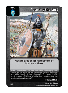 Taunting the Lord (L Deck) - Your Turn Games