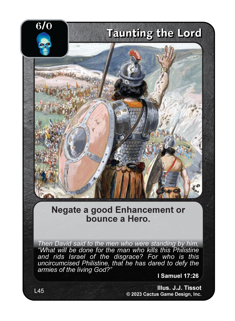 Taunting the Lord (L Deck) - Your Turn Games