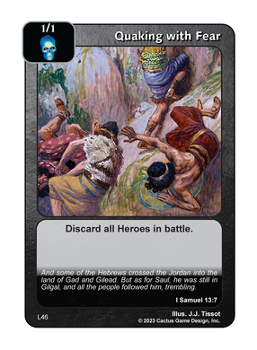 Quaking with Fear (L Deck) - Your Turn Games