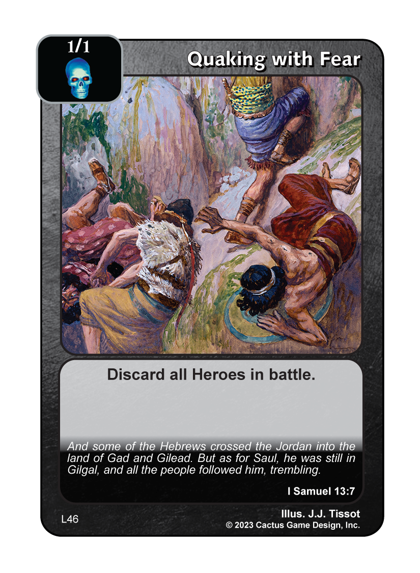 Quaking with Fear (L Deck) - Your Turn Games