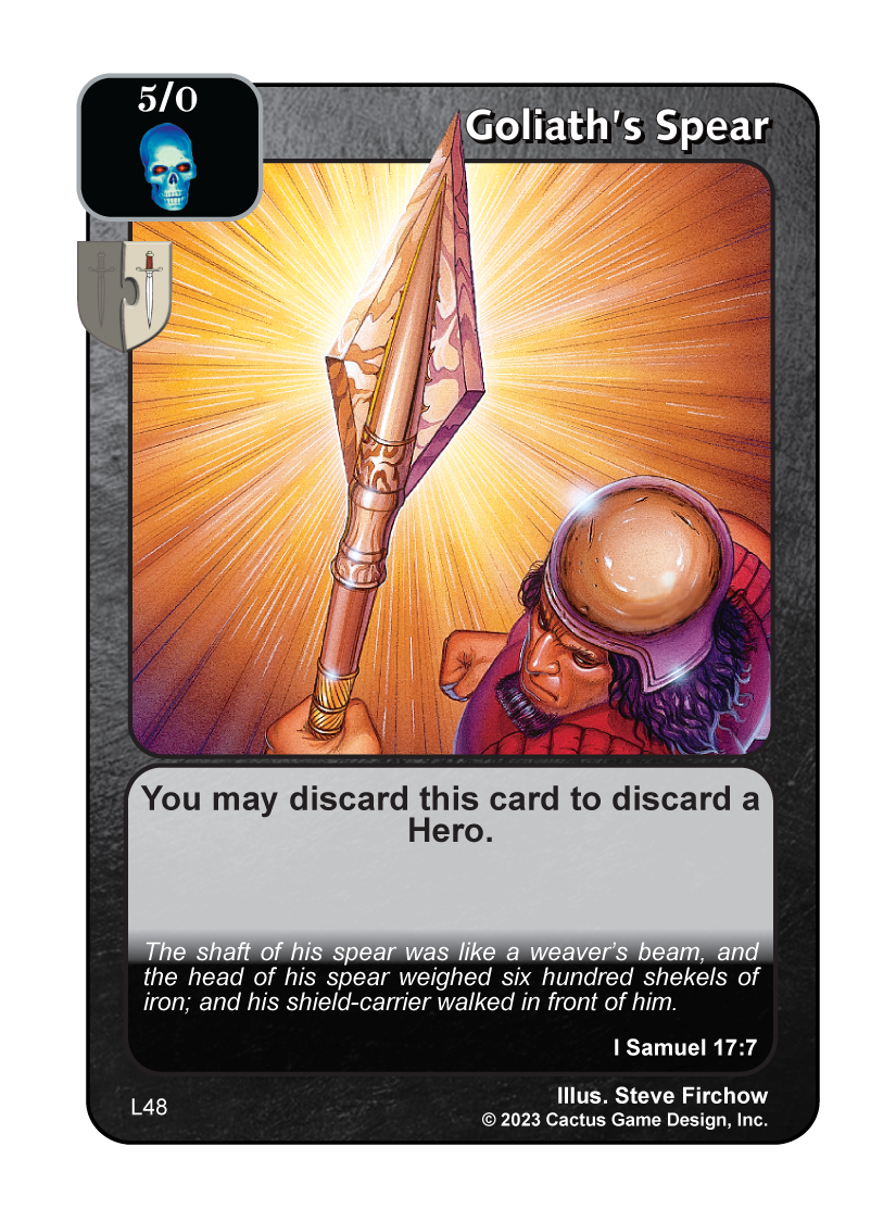Goliath's Spear (L Deck) - Your Turn Games