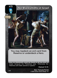 No Blacksmiths in Israel (L Deck) - Your Turn Games