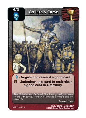 Goliath's Curse (L Deck) - Your Turn Games