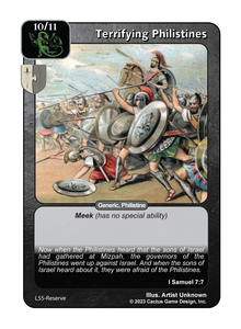 Terrifying Philistines (L Deck) - Your Turn Games