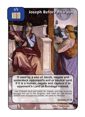 Joseph Before Pharaoh (Legacy Rare) - Your Turn Games
