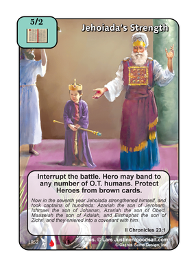Jehoiada's Strength (Legacy Rare) - Your Turn Games