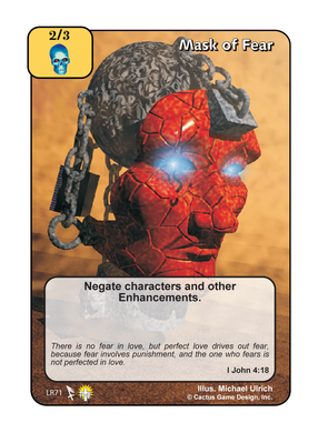 Mask of Fear (Legacy Rare) - Your Turn Games