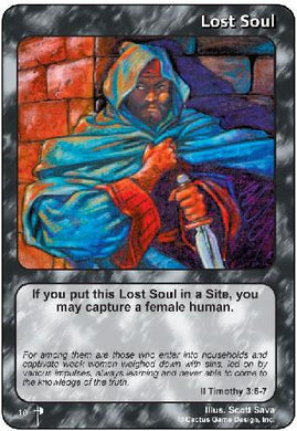 Lost Soul (II Timothy 3:6-7) “Tempter” (PC) - Your Turn Games