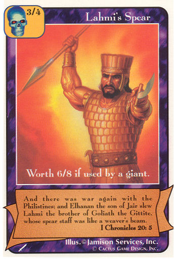 Lahmi's Spear (Wa) - Your Turn Games