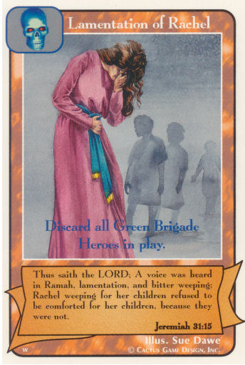 Lamentation of Rachel (Wo) - Your Turn Games