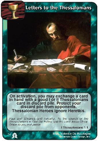 Letters to the Thessalonians (EC) - Your Turn Games