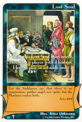 Lost Soul (Acts 23:8) “Human” (RoA) - Your Turn Games