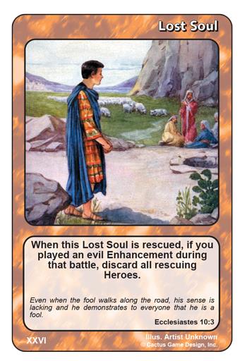 Lost Soul (Ecclesiastes 10:3) “Fool” (RoA) - Your Turn Games