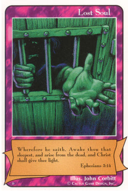 Lost Soul (Ephesians 5:14) (D Deck) - Your Turn Games