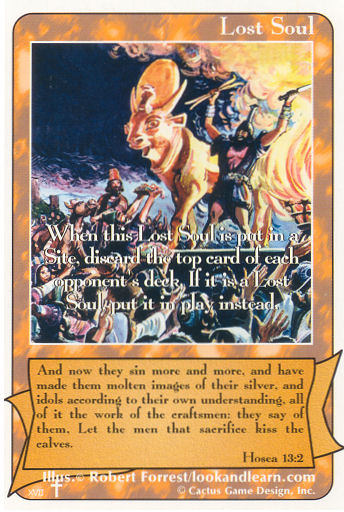 Lost Soul (Hosea 13:2) “Deck Discard” (RoA) - Your Turn Games