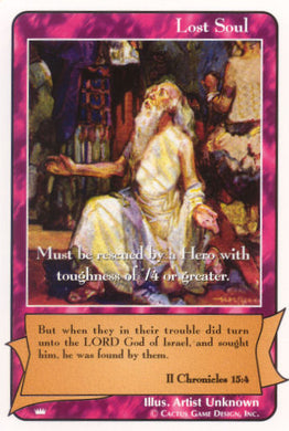 Lost Soul (II Chronicles 15:4) “*/4” (Ki) - Your Turn Games
