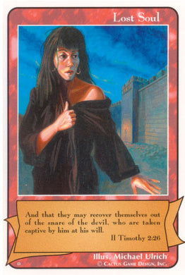 Lost Soul (II Timothy 2:26) (D Deck) - Your Turn Games