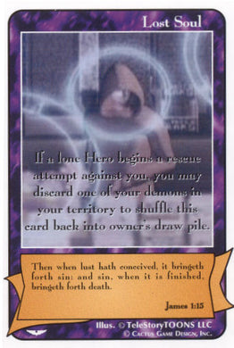 Lost Soul (James 1:15) “Demon Shuffler” (AW) - Your Turn Games