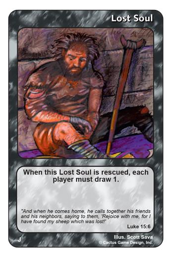 Lost Soul (Luke 15:6) “Rejoice” (J Deck) - Your Turn Games