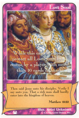 Lost Soul (Matthew 19:23) “Speed Bump” (Pi) - Your Turn Games