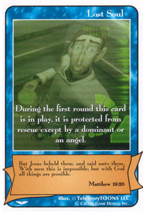 Lost Soul (Matthew 19:26) “First Round Protect” (AW) - Your Turn Games