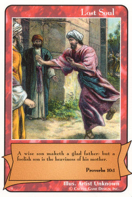 Lost Soul (Proverbs 10:1) (E Deck) - Your Turn Games