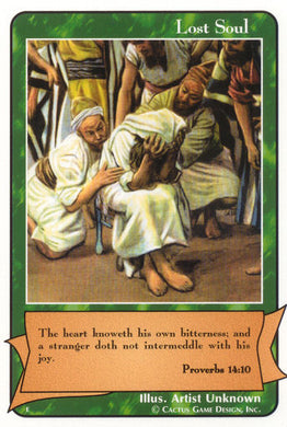 Lost Soul (Proverbs 14:10) (E Deck) - Your Turn Games