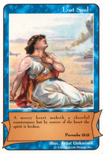 Lost Soul (Proverbs 15:13) (E Deck) - Your Turn Games