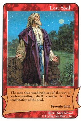 Lost Soul (Proverbs 21:16) (F Deck) - Your Turn Games