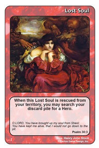 Lost Soul (Psalm 30:3) "Resurrection" (I Deck) - Your Turn Games
