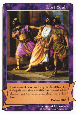 Lost Soul (Psalm 68:6) (E Deck) - Your Turn Games