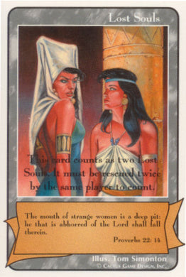 Lost Souls (Proverbs 22:14) “3-line” (Or) *Banned from official play* - Your Turn Games