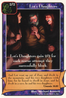 Lot's Daughters (Wo) - Your Turn Games
