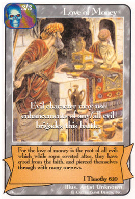 Love of Money (G Deck) - Your Turn Games