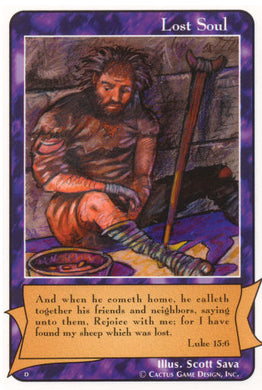Lost Soul (Luke 15:6) (D Deck) - Your Turn Games