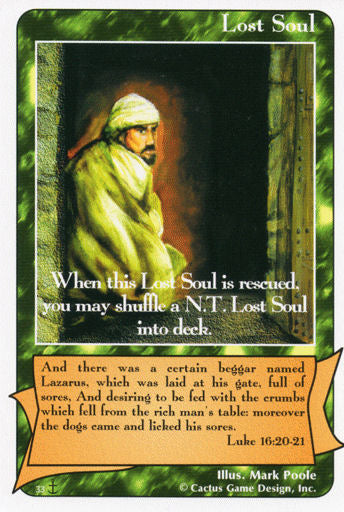 Lost Soul (Luke 16:20-21) “Beggar” (Di) - Your Turn Games