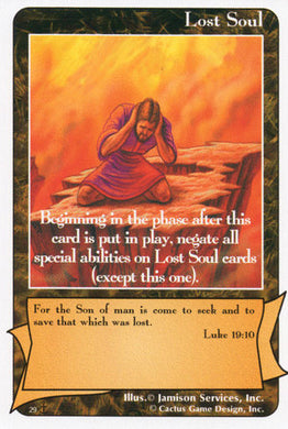 Lost Soul (Luke 19:10) “FBTN” (Di) - Your Turn Games