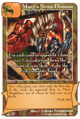 Mary's Seven Demons (FooF) - Your Turn Games