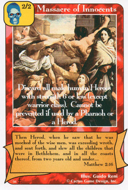 Massacre of Innocents (Di) - Your Turn Games
