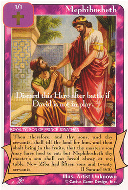 Mephibosheth (FooF) - Your Turn Games