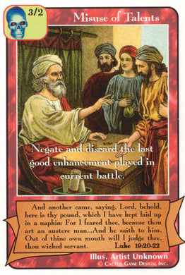 Misuse of Talents (F Deck) - Your Turn Games