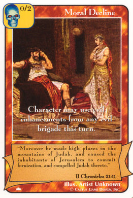 Moral Decline (Ki) - Your Turn Games