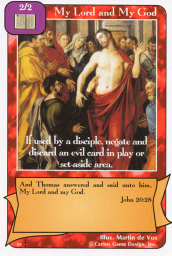 My Lord and My God (Di) - Your Turn Games