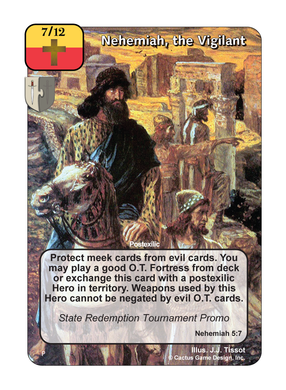 Nehemiah, the Vigilant (Promo) - Your Turn Games