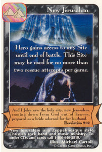 New Jerusalem (Wo) - Your Turn Games