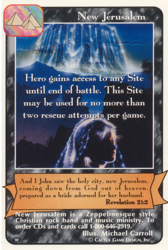 New Jerusalem (Wo) - Your Turn Games