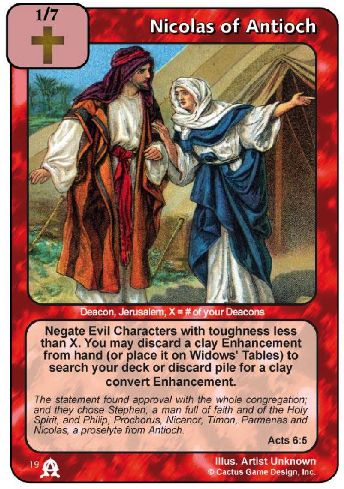 Nicolas of Antioch (EC) - Your Turn Games